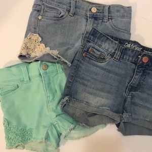 Toddler jean shorts